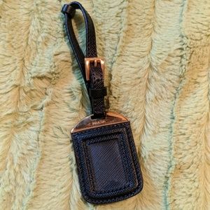 prada luggage tag
